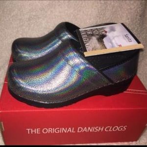 Sanita Original Carmen Clogs Silver EU 37